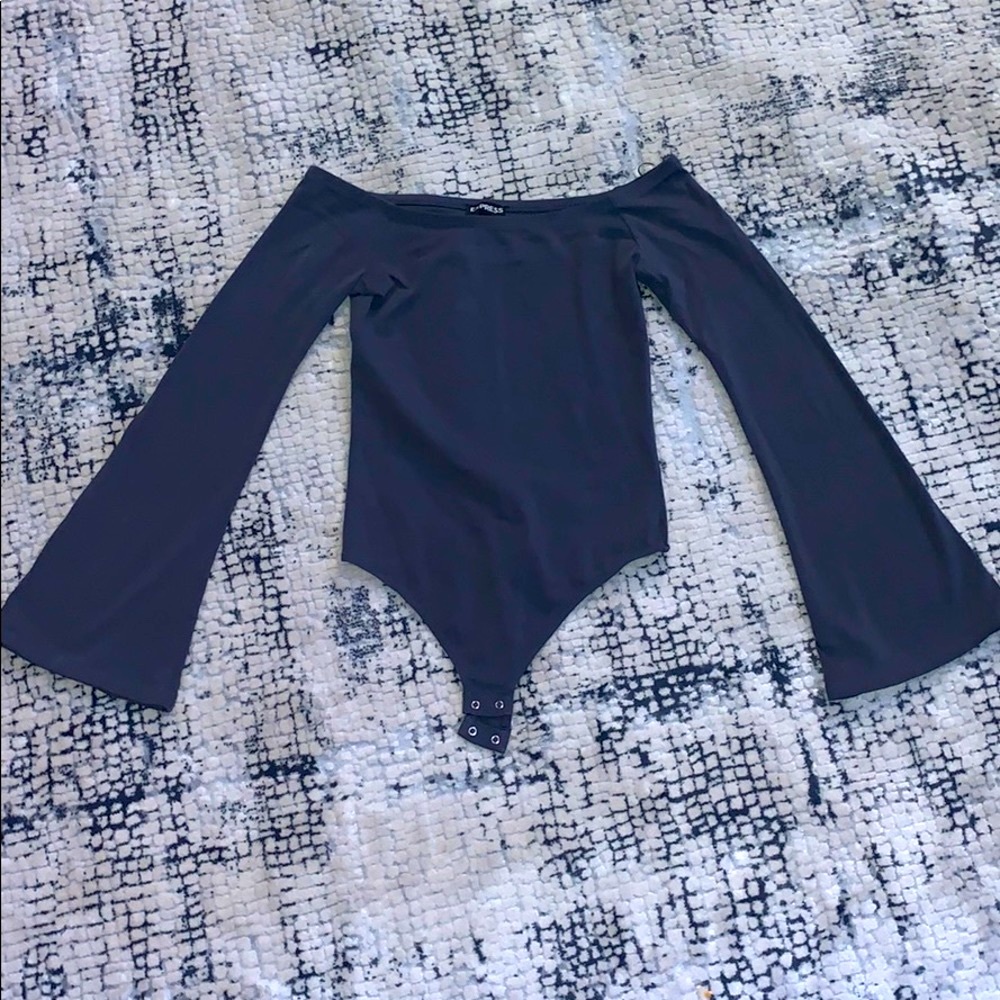 Express off the shoulder body suit